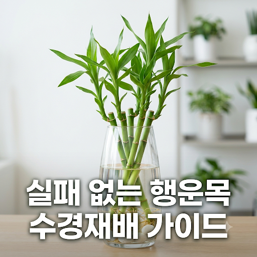 행운목 수경재배 실패 없는 핵심 가이드와 관리법