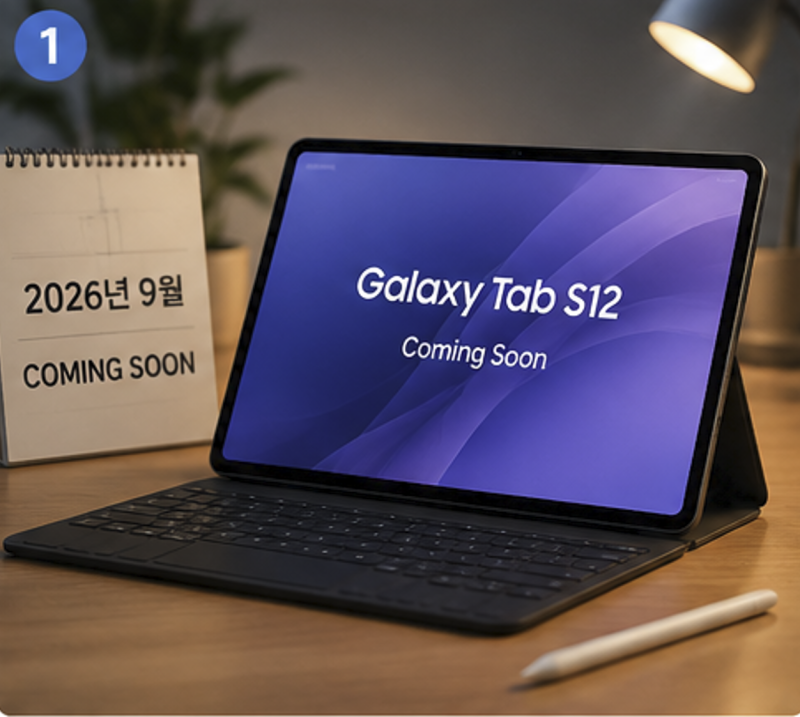 갤럭시탭 S12 스펙 총정리! 출시일·가격·예상 사양 한눈에 보기 (2026 최신)