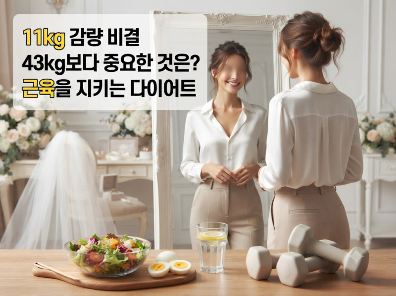신지 11kg 감량 후 43kg대…다이어트 식단보다 중요해진 근육 관리