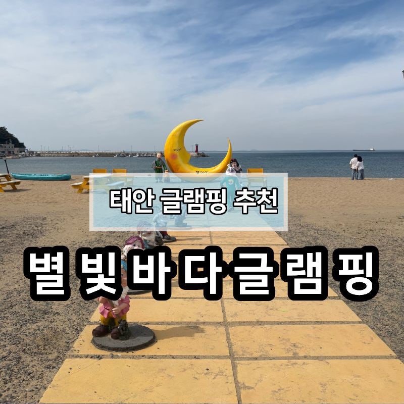 [태안글램핑여행]태안 키즈글램핑 추천 | 바다 바로 앞 아이들과 가기 좋은 별빛바다글램핑