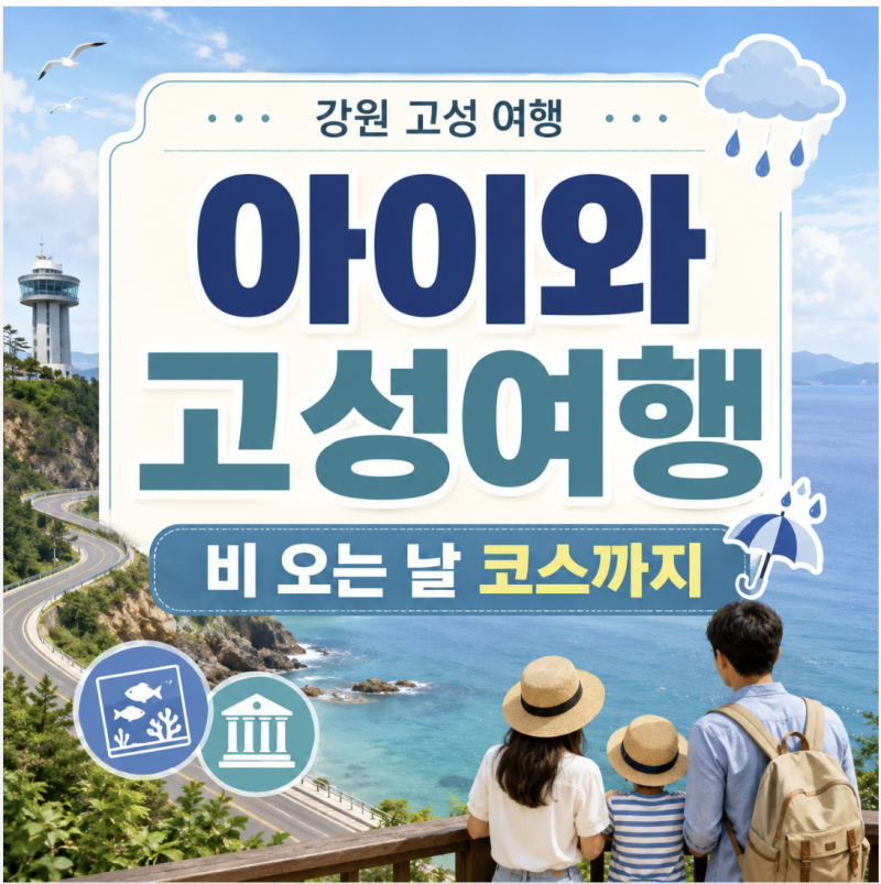 + 고성여행 아이와 가볼 만한 곳｜통일전망대부터 화진포, 비 오는 날씨 실내 코스까지