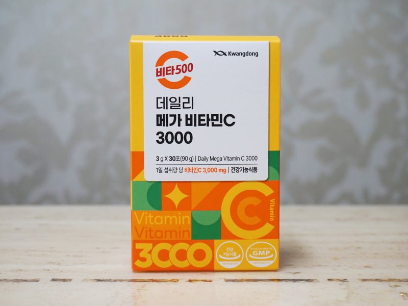 광동생활건강 비타500메가비타민 3000 - 물에 타 먹는 비타민C