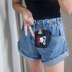 레스포삭 헬로키티 파우치 미니 3단 포켓 수납력 깡패 ♥