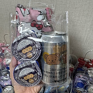 간호사 퇴사 선물 추천 | 레터링 캔커피 주문제작 후기 + 산리오 텀블러 보냉백