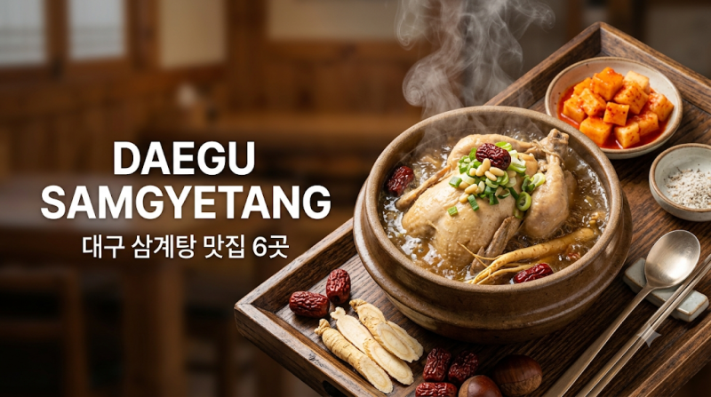 대구 삼계탕 맛집 6곳 | 삼복더위 이기는 보양식 총정리