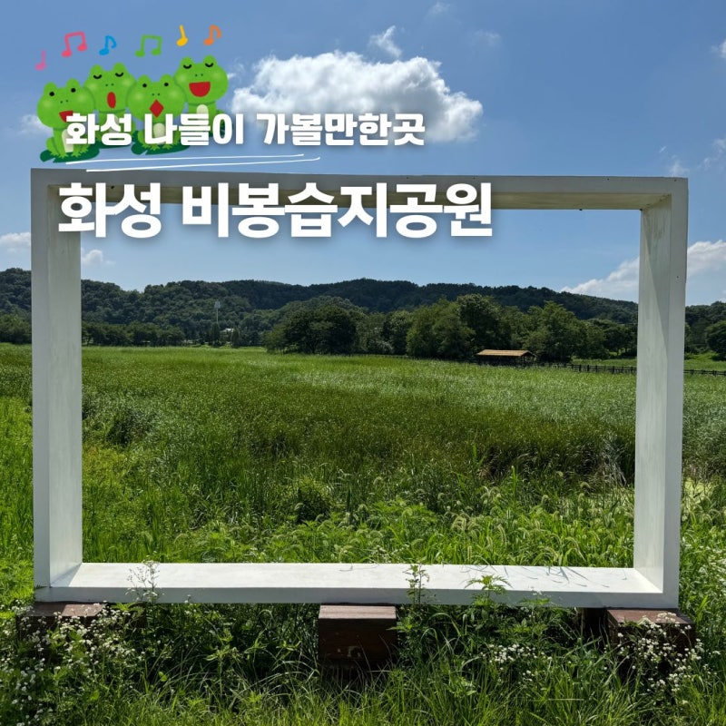 경기도 화성 아이와 가볼만한곳 비봉습지공원 생태체험 총정리