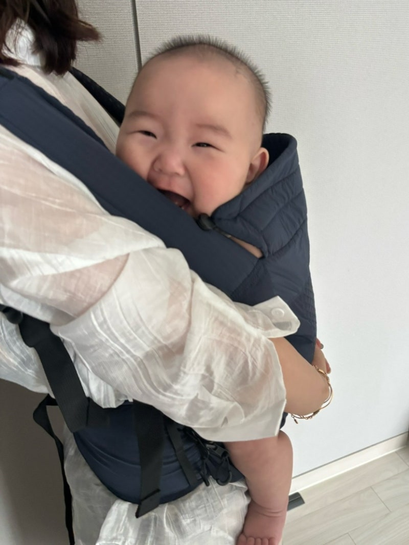 여름아기띠 추천! 여행용아기띠로 딱 좋은 경량아기띠 에티유 누베 듀얼핏 사용 후기