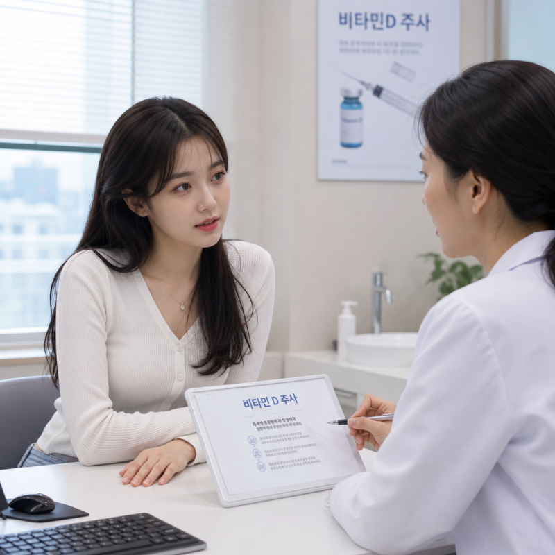 비타민디 주사 맞기 전! 효능과 부작용, 알아야 할 것들