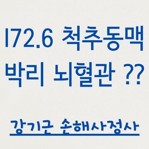 척추동맥 동맥류·박리(I72.6) 뇌혈관질환 진단비 거절, 정말 못 받는 걸까요?