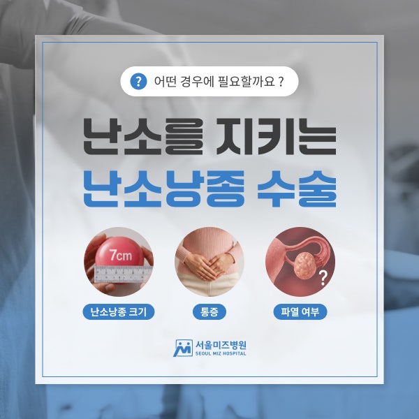 난소낭종수술 무조건 해야 할까요? 천호산부인과에서 알아보는 수술 기준