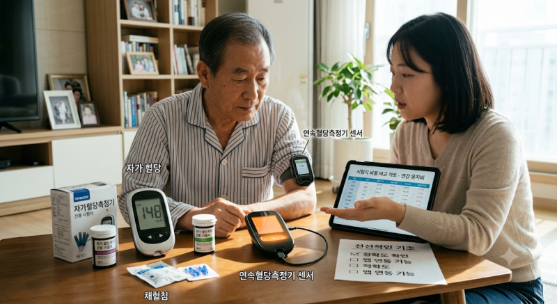 혈당 측정기 선택법: 정확도부터 시험지 비용까지 체크리스트