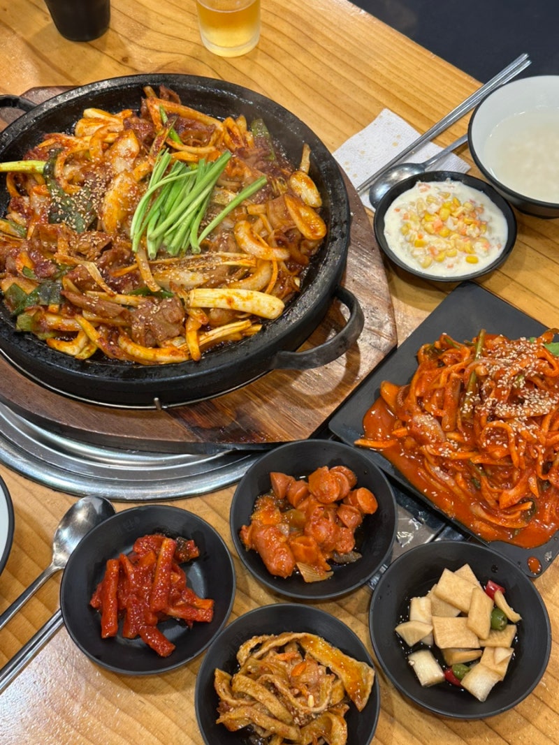 김해진영점심밥집 보쌈 한식 정식 해탄 김해진영점