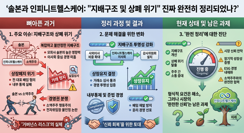 솔본 & 인피니트헬스케어 52주 신고가 무엇때문에 ?