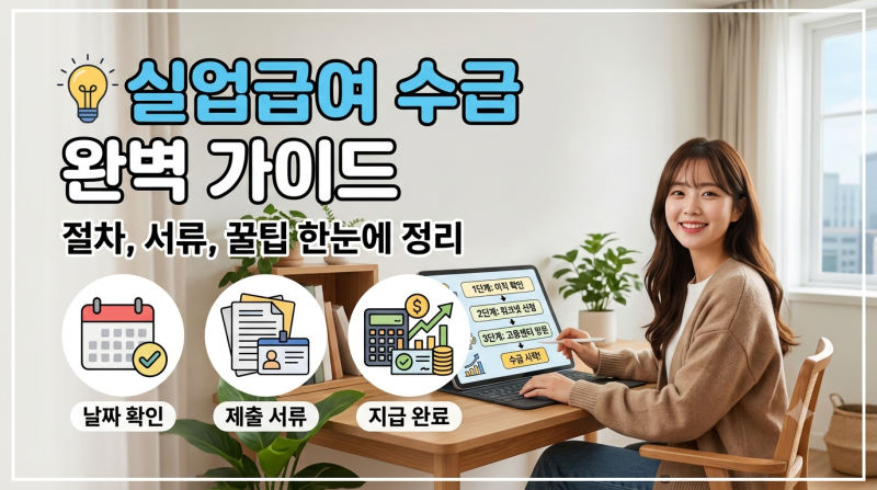 2026년 실업급여 신청방법, 조건, 지급금액 및 기간 총정리