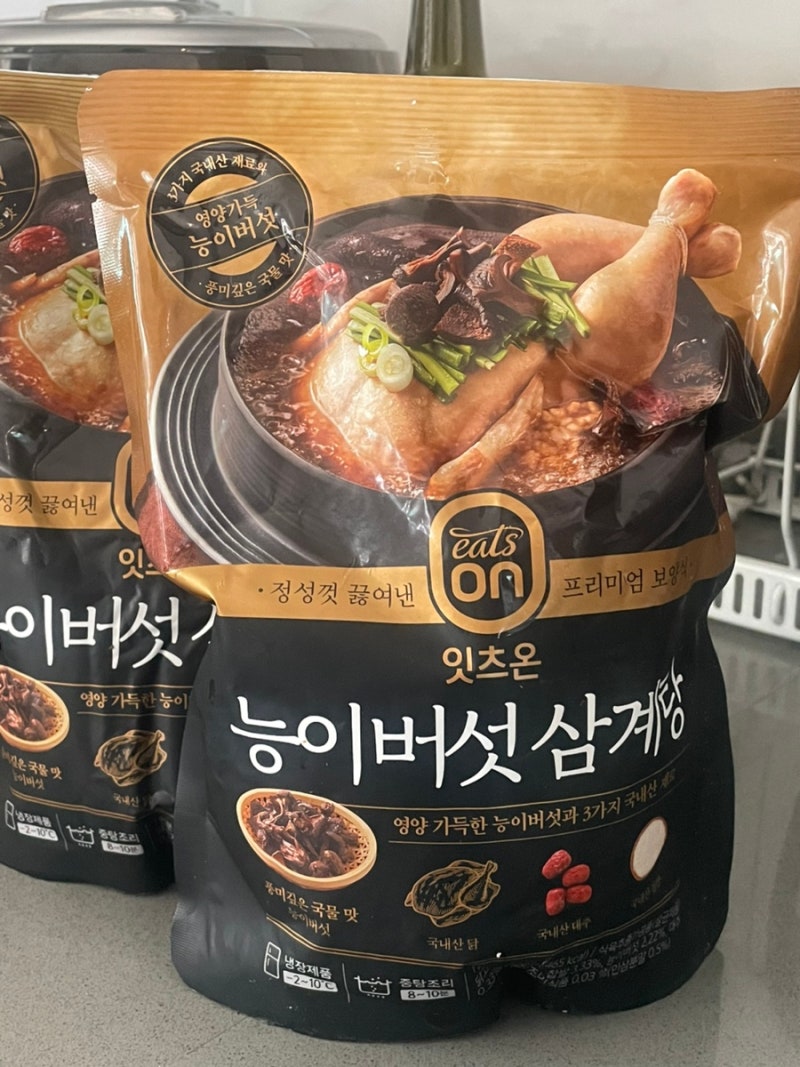 잇츠온 능이버섯 삼계탕 밀키트 추천