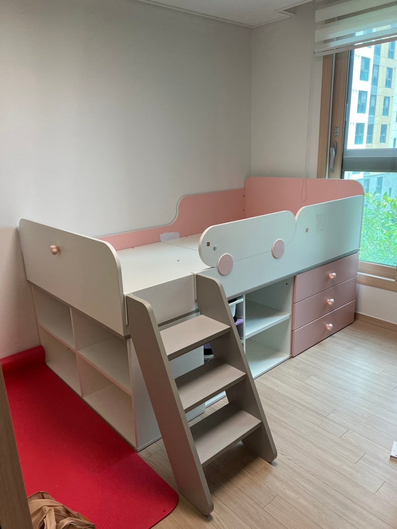 부산 북구 화명동 리바트꼼므벙커침대이전설치