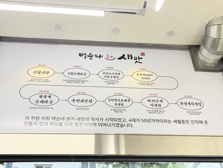 백순대본가새맛 부평직영점 사진 6