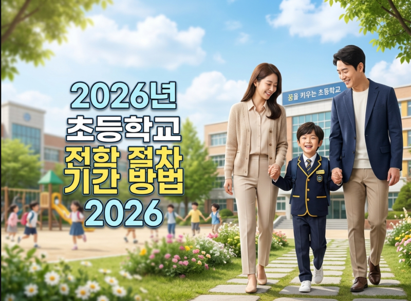 초등학교 전학 절차 서류 하나 미리 챙겼더니 하루 만에 해결됐어요