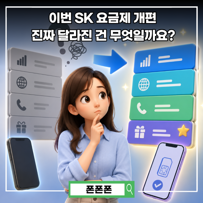 SK 라이트 vs 베스트, 내게 맞는 요금제는 생각보다 간단합니다