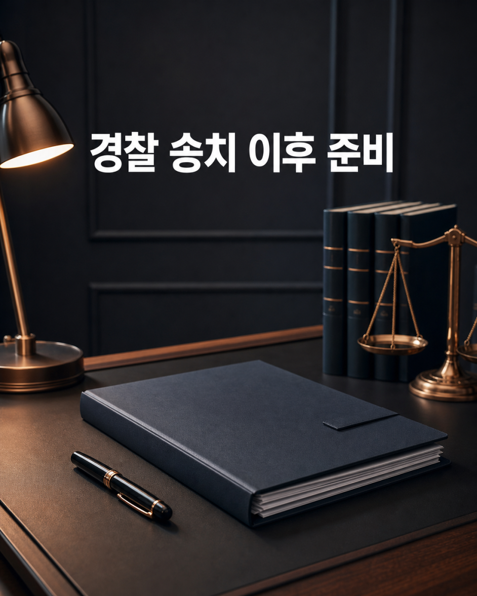 익산형사전문변호사 경찰 송치 이후 사건 진행과 준비사항