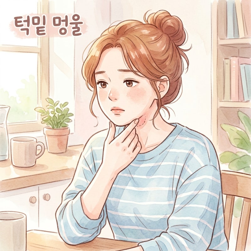 턱밑멍울 혹시 큰 병일까? 원인부터 확인해 보세요