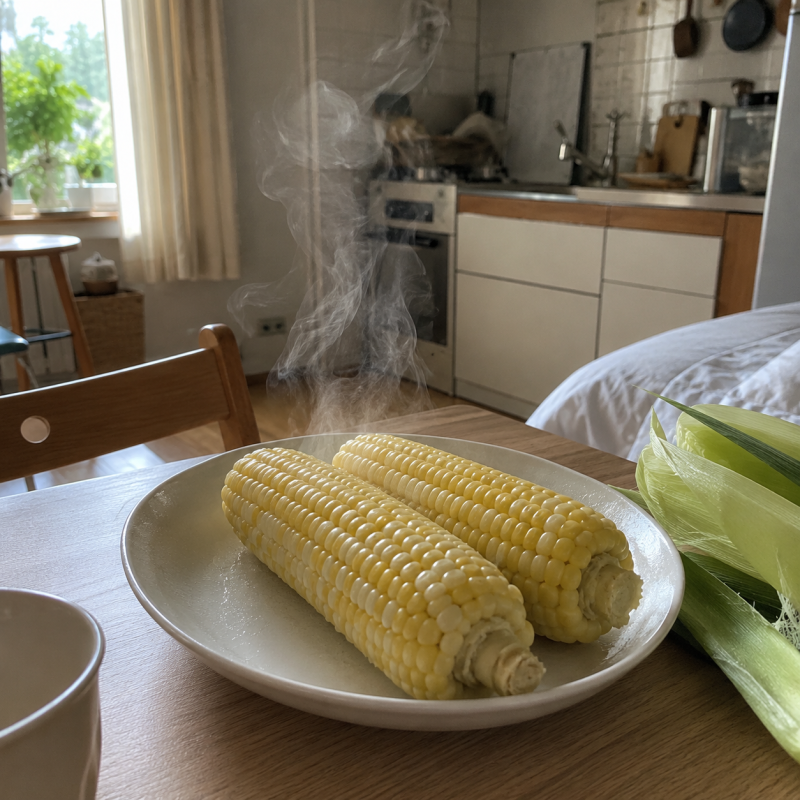 찐 옥수수가 왜 나만 맛없을까(휴게소 옥수수 맛 내는 법 + 1년 보관법)