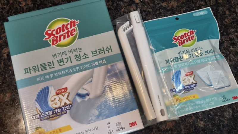 화장실변기청소 화장실청소법 화장실청소도구 일회용변기솔 추천