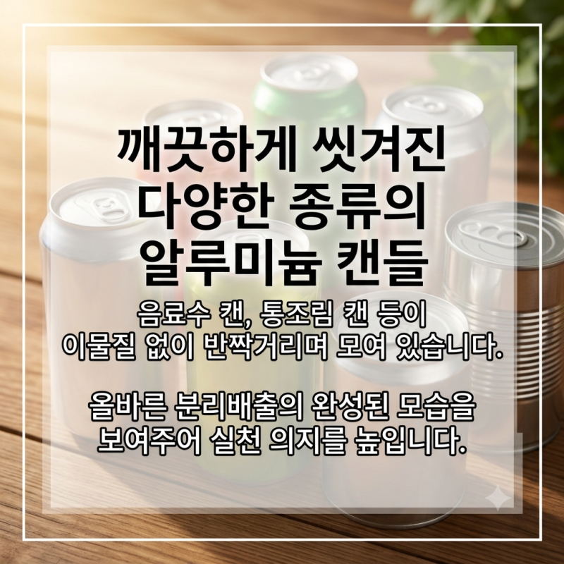분리수거한 캔 40%가 쓰레기행? 우리가 몰랐던 캔 배출의 진실