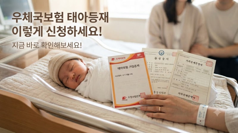 우체국보험 태아등재 방법 총정리｜언제 해야 하나? 필요서류·신청방법 (2026 최신)