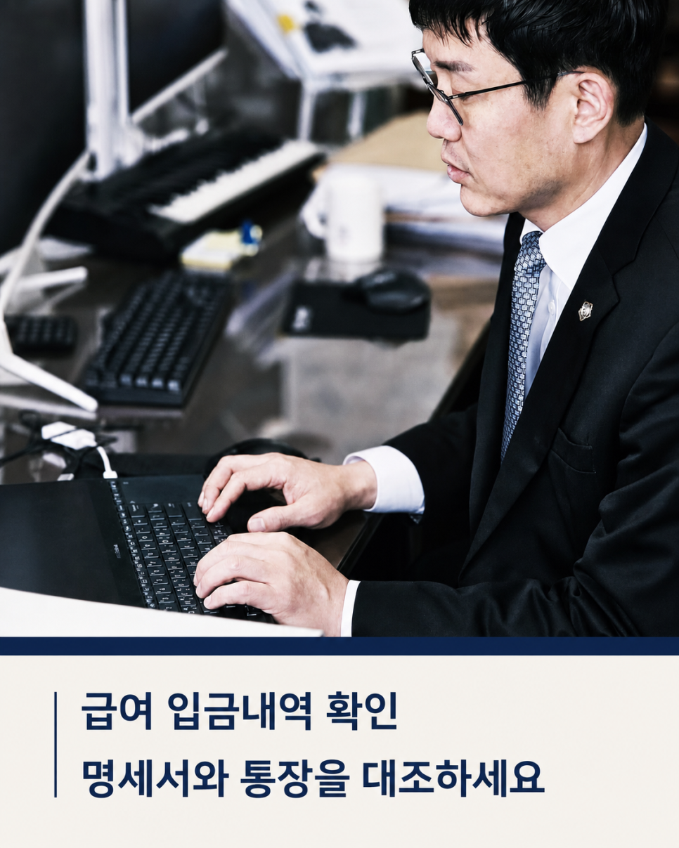 익산개인회생 급여소득과 영업소득 입증에 필요한 자료 관련 사진