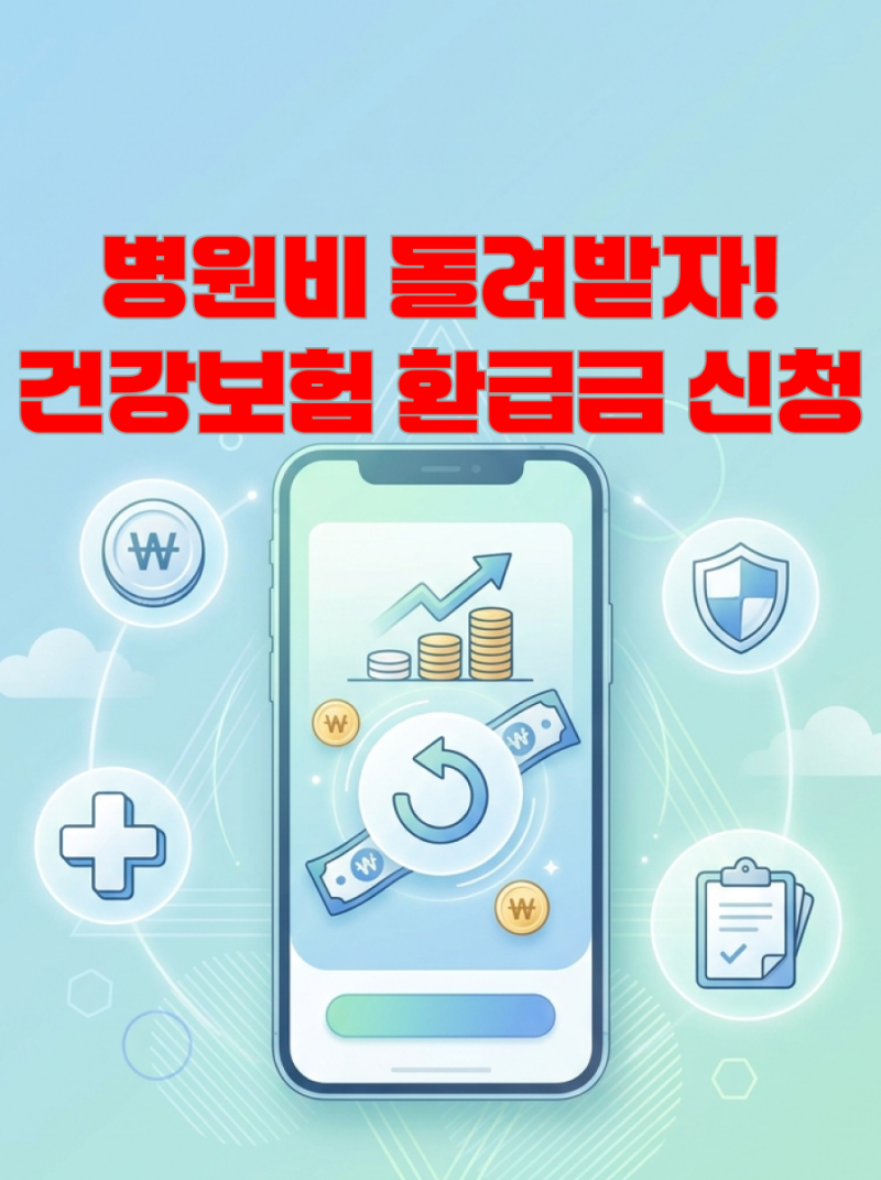 2026 건강보험 환급금 조회방법, 본인부담상한제 대상자 확인하기