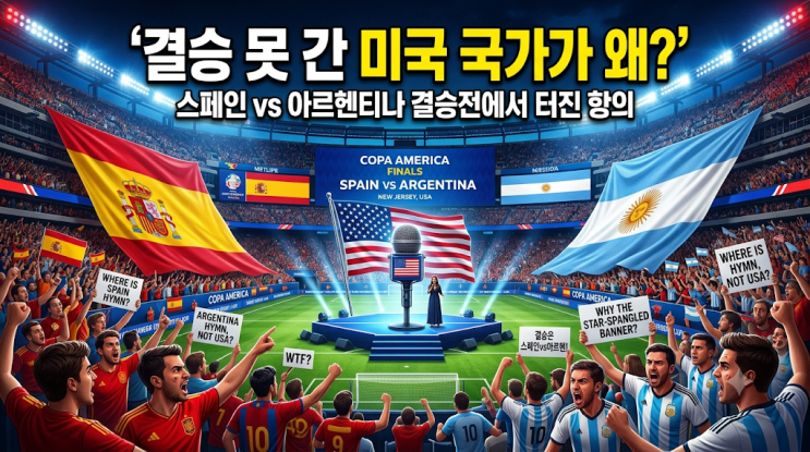 미국은 <b>결승</b> 못 갔는데 국가가 울린다…FIFA 결정에 <b>월드컵</b>... 