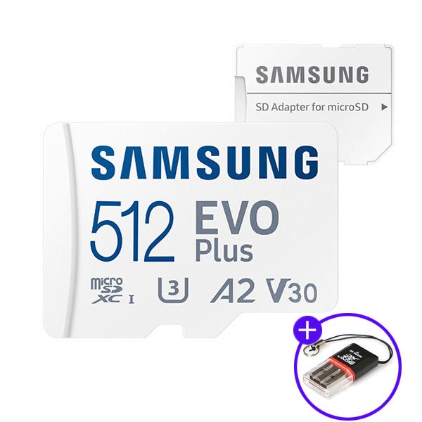 삼성 마이크로SD 메모리카드 EVO PLUS와 PRO PLUS, 블랙박스용까지 모음전 U3/V30 고속 속도 512GB 일....