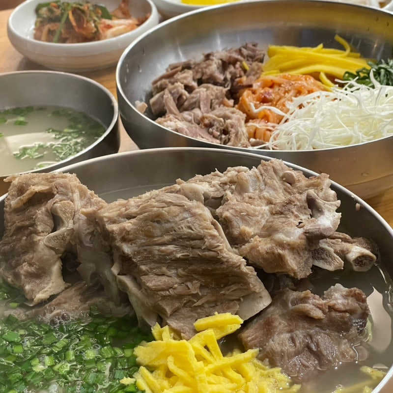 부산 온천천 맛집 대봉뼈칼국수 본점