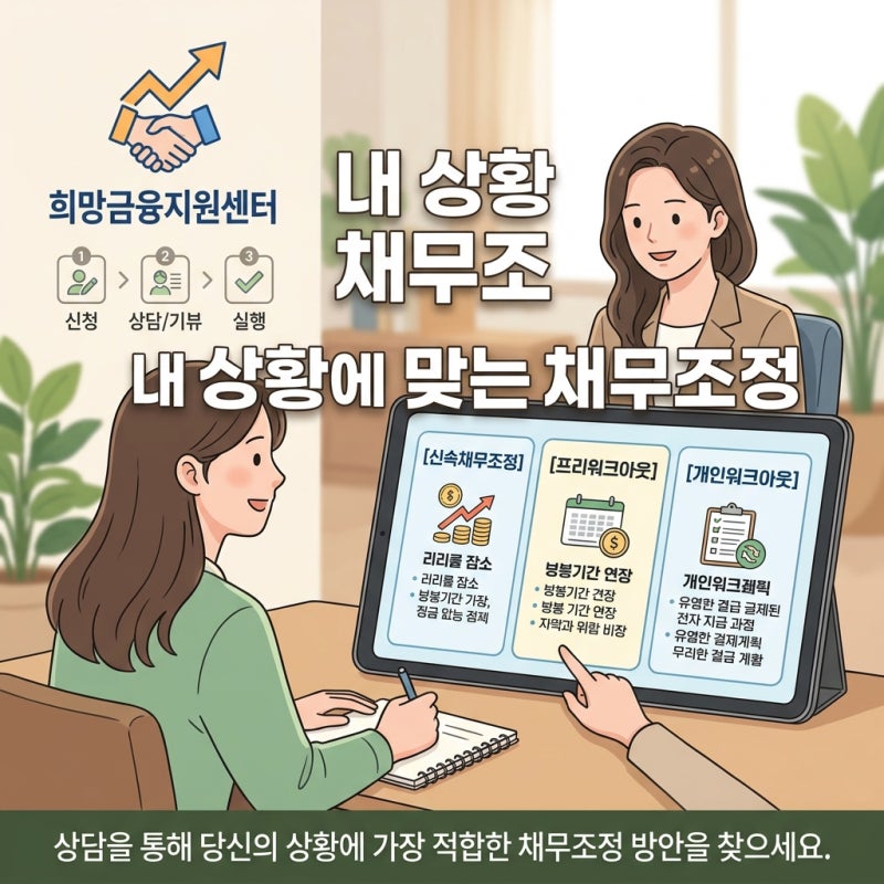 신용회복위원회 고객센터 문의 방법 전화 방문 온라인 상담 총정리