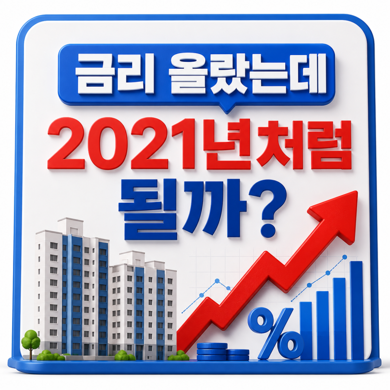 7월 금리인상 부동산 전망, 2021년처럼 폭락할까?