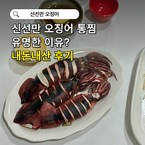 신선만 오징어 통찜 레시피 춈미 추천 유명한 이유가 있었네 내돈내산 후기