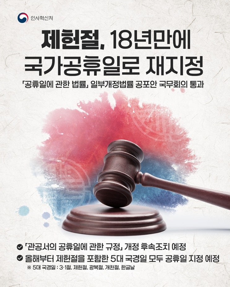 17일 같은 날인 <b>의미</b> & <b>제헌절</b> <b>뜻</b> 명언 좋은 글귀 필사하기 좋은글