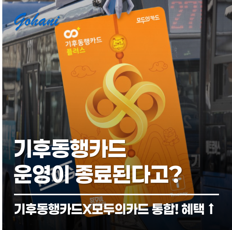기후동행카드 9월 종료? 기후동행카드 플러스 발급·혜택 총정리｜30일권 종료일과 K패스 차....