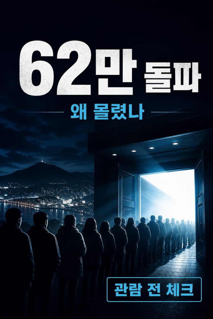 나홍진 신작 <b>호프</b>, 62만 관객 <b>돌파</b>가 의미하는 것: 흥행 속도와... 