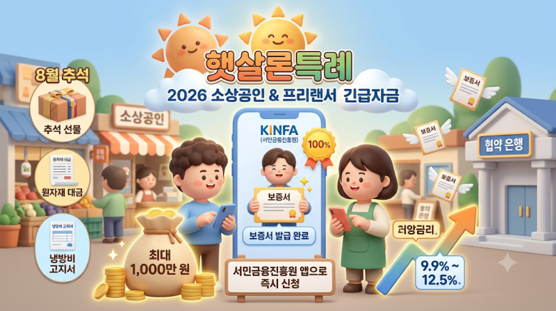 2026 햇살론특례 신청방법과 자격 조건 지금 바로 확인하기!