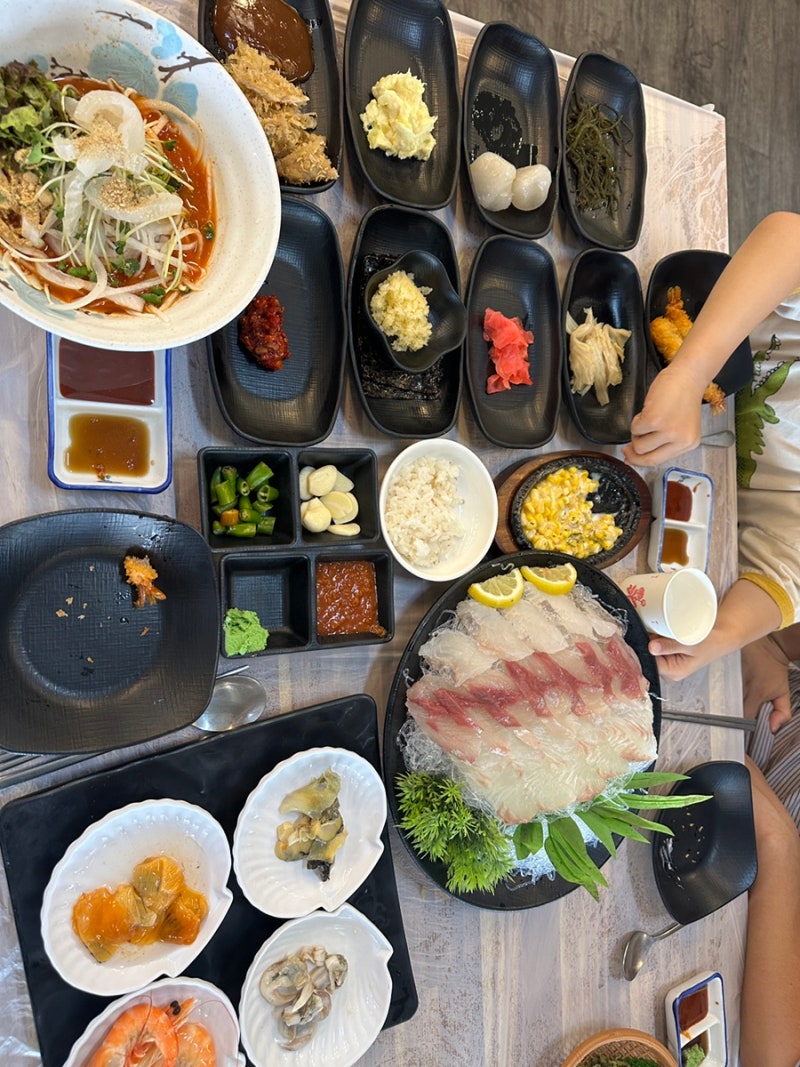 양양맛집 금강산대게횟집 낙산해수욕장 뷔가 추천했다구