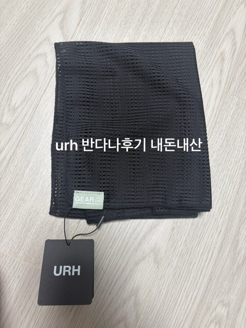 urh 러닝 반다나 메쉬 두건 사용 후기