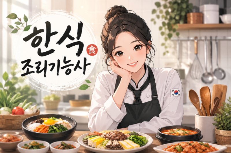 한식조리기능사 자격증 따려면? 2026 시험일정부터 취업까지 총정리