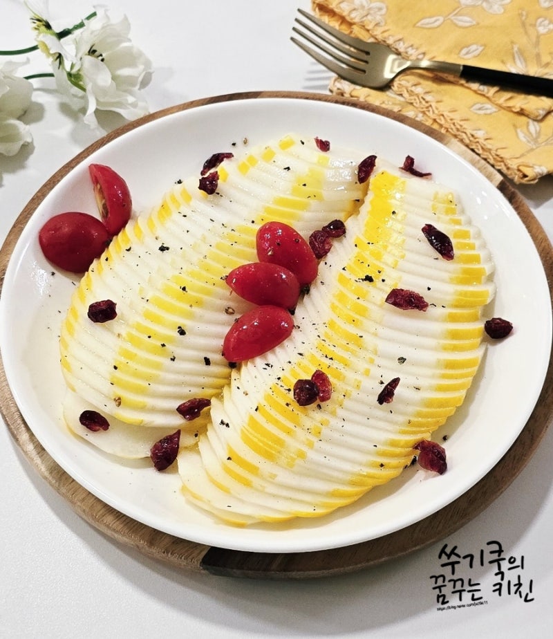 참외 샐러드 레시피 드레싱소스 만드는법