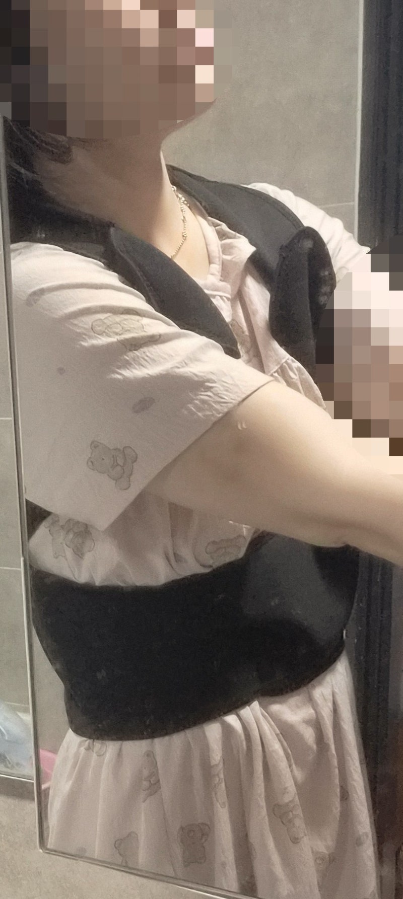 올바름 자세 교정밴드 거북목 교정 목디스크 스트레칭 후기 일자목 라운드숄더 스트레칭 ....