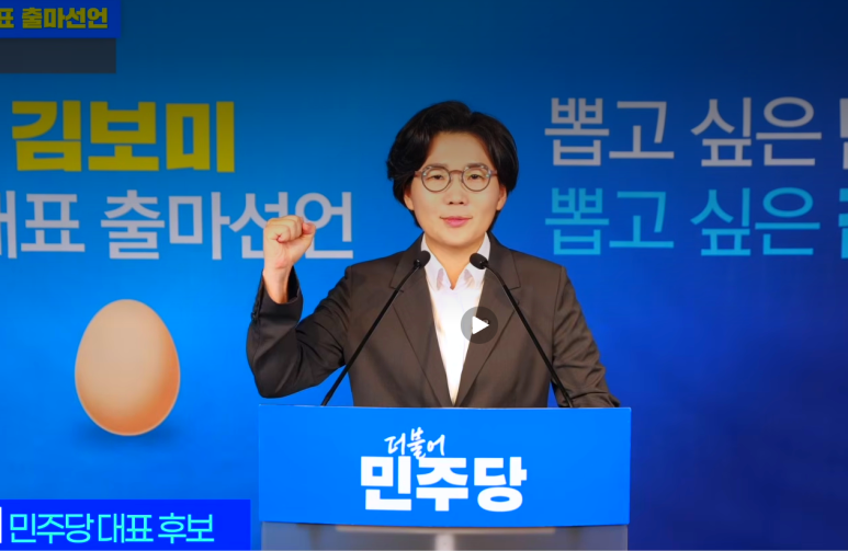 김보미 민주당 당대표 후보 프로필 나이 고향 학력 나무위키 총정리