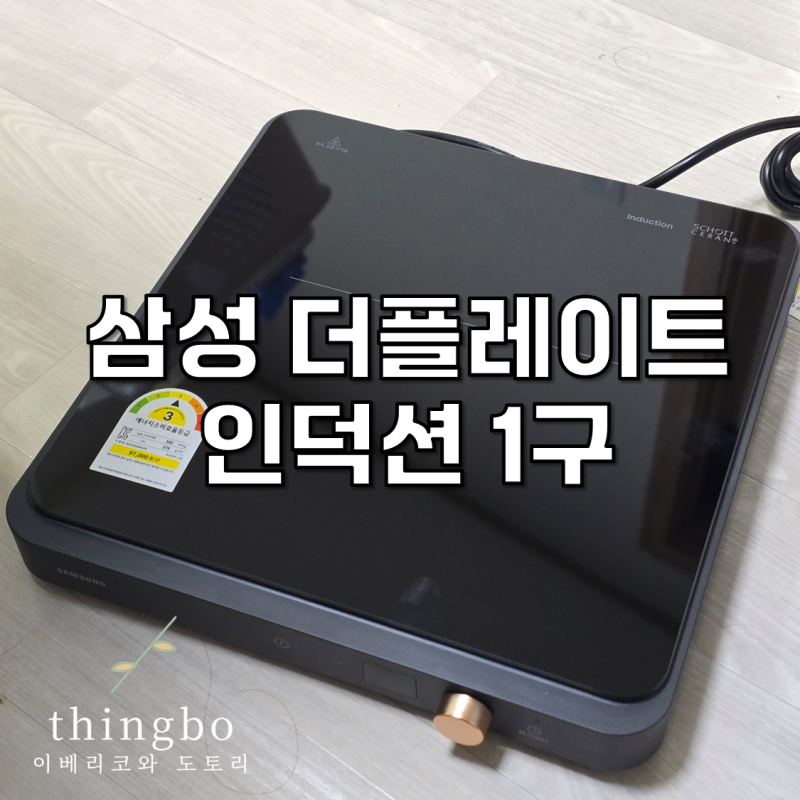 삼성 더플레이트 인덕션 1구 사용 후기 (NZ31DG200CFK)