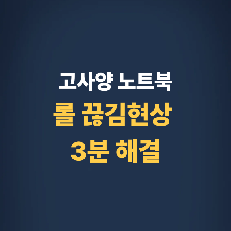 고사양 게이밍 노트북인데 롤 렉 끊김 현상? '이 설정' 안 하면 비싼 그래픽카드 무용지물!