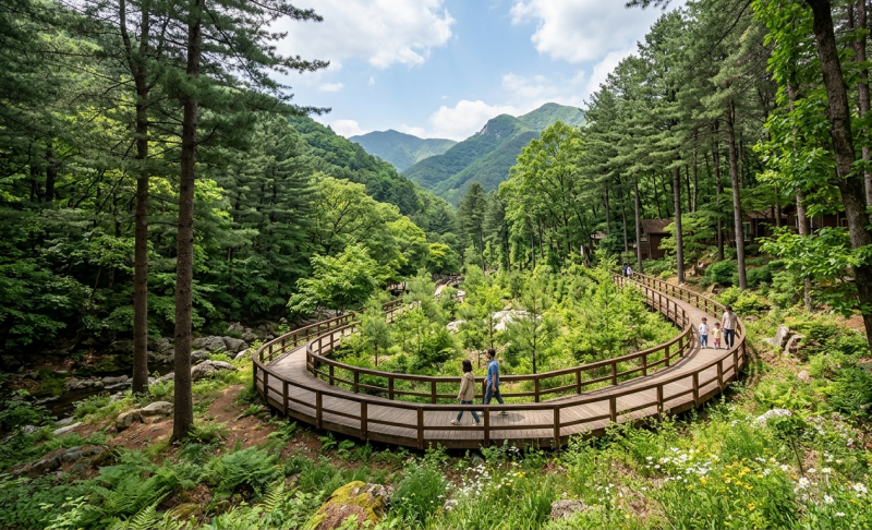 [여행노트] 유명산자연휴양림 총정리 - 가볼만한곳, 맛집, 카페, 숙소, 데이트코스, 느린우체....